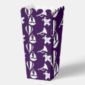 Kinderen Boot Vliegtuig Popcorn Bedankdoosjes (Voorkant)