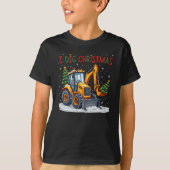 Kinderen Bouw Ik Graaf Kerstmis T-shirt (Voorkant)