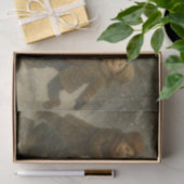 Kinderen bouwen een sneeuwman tissuepapier (Geschenk)
