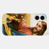  kinderen brengen bloemen naar Jezus Christus Case-Mate iPhone Case (Achterkant (horizontaal))