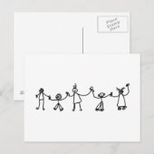 Kinderen Briefkaart (Voorkant / Achterkant)