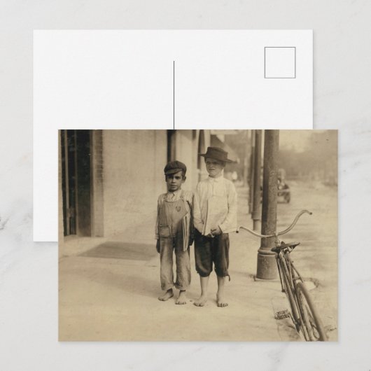  kinderen briefkaart (Voorkant / Achterkant)