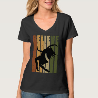 Kinderen Camouflage Retro Dans Motiverend Geloof P T-shirt
