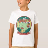 Kinderen Camp T-Shirt Beer Personaliseren (Voorkant)