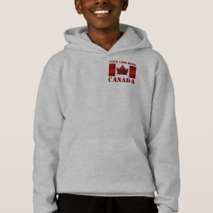 Kinderen Canada Jacket Kind Gepersonaliseerde Hood