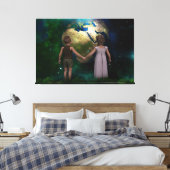 Kinderen Canvas Afdruk (Insitu (Slaapkamer))