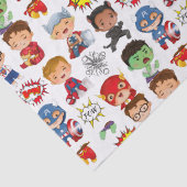 Kinderen Cartoon Tissue Papier (Detail)
