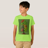"Kinderen Cartoon Tree Jersey - Leuk en speels ont T-shirt (Voorkant volledig)