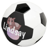 Kinderen Cavia Monogramnaam Voetbal (Drie kwart)