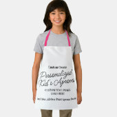 Kinderen Chef Schort - Maak Uw Eigen Aangepaste Pr (Insitu)
