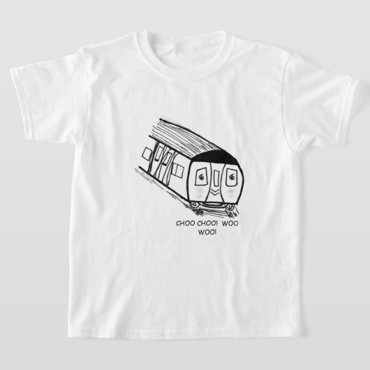 Kinderen Choo Choo Trein T-Shirt (Laagn)