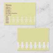 Kinderen - Chubby Visitekaartje (Voorkant / Achterkant)