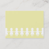 Kinderen - Chubby Visitekaartje (Achterkant)