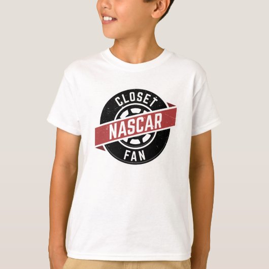 Kinderen ClosetNASCARFan Shirt (Voorkant)