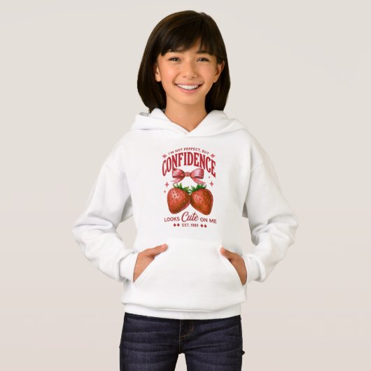 Kinderen coole pullover hoodie (Voorkant volledig)