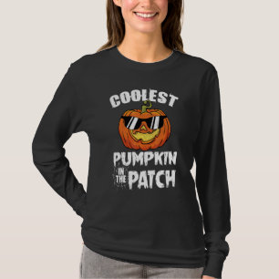 Kinderen Coolste Pompoen In De Patch Halloween Jon T-shirt