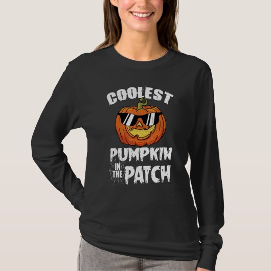 Kinderen Coolste Pompoen In De Patch Halloween Jon T-shirt (Voorkant)