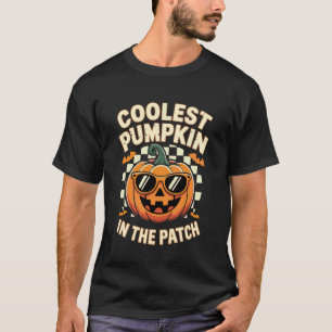 Kinderen Coolste Pompoen In De Patch Halloween Jon T-shirt