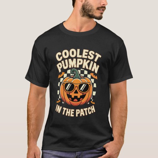 Kinderen Coolste Pompoen In De Patch Halloween Jon T-shirt (Voorkant)