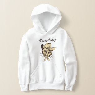 Kinderen Cowboy Cat Hoodie
