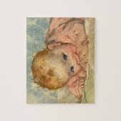  kinderen, Cute Baby Girl op de borst Legpuzzel (Verticaal)