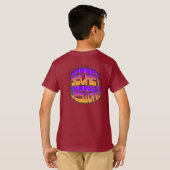 Kinderen Cute Cartoon Mode T-Shirt Maat Klein (Achterkant volledig)