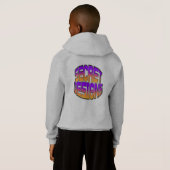 Kinderen Cute Pullover Hoodie Maat Groot (Achterkant volledig)