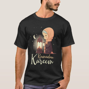 Kinderen Cute Ramadan Mubarak Kareem voor kinderen T-shirt