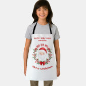 Kinderen Cute Santa Kerstmis Apron Schort (Insitu)
