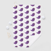Kinderen cute vogeltje golfhanddoek (Insitu)