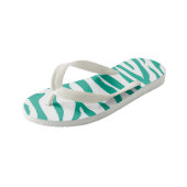 Kinderen Cute Zebra Streep Flip Flops (Schuin)
