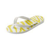 Kinderen Cute Zebra Streep Flip Flops (Schuin)