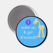 kinderen dagelijkse routinekaartmagneet!!! magneet (Voorkant / Achterkant)