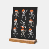 Kinderen Dansend Skelet Halloween Acryl Bord (Hoek)