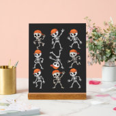 Kinderen Dansend Skelet Halloween Acryl Bord (Huwelijk)