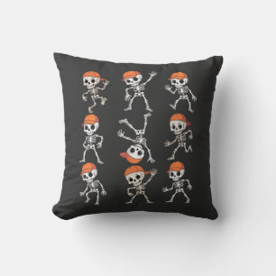Kinderen Dansend Skelet Halloween Kussen