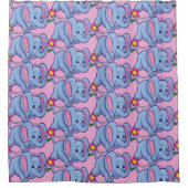 Kinderen Dansende Olifant Daisy Douchegordijn (Voorkant)