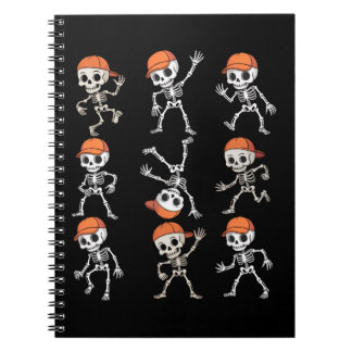 Kinderen Dansende Skelet Halloween Notitieboek