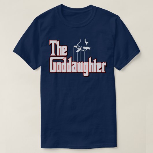 Kinderen De goddochter Funny Godchild T-shirt (Design voorkant)