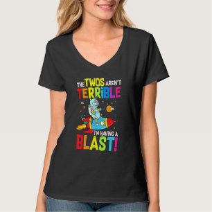 Kinderen De twee zijn niet vreselijk Ik heb een ge T-shirt