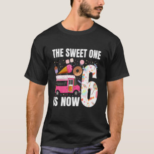 Kinderen de zoete is nu 6 jaar oud en 6 jaar oud t-shirt