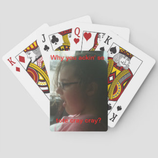 Kinderen denken dat ze zo stom zijn met hun gekke  pokerkaarten