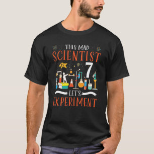 Kinderen deze dikke wetenschapper is 7 Laten we de T-shirt
