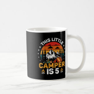 Kinderen Deze Kleine Camper Is 5 Jaar Oud Kamperen Koffiemok