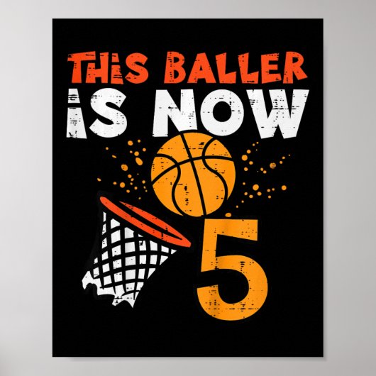 Kinderen deze Ller is nu 5 Sketll 5e verjaardag Bd Poster (Voorkant)