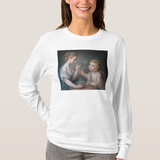 Kinderen die bellen blazen t-shirt (Voorkant)