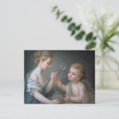 Kinderen die bellen briefkaart (Staand voorkant)