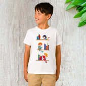 Kinderen die boeken lezen t-shirt