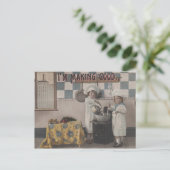  kinderen die borstvoeding geven briefkaart (Staand voorkant)