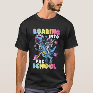 Kinderen die brullen naar de peuterspeelzaal Dinos T-shirt